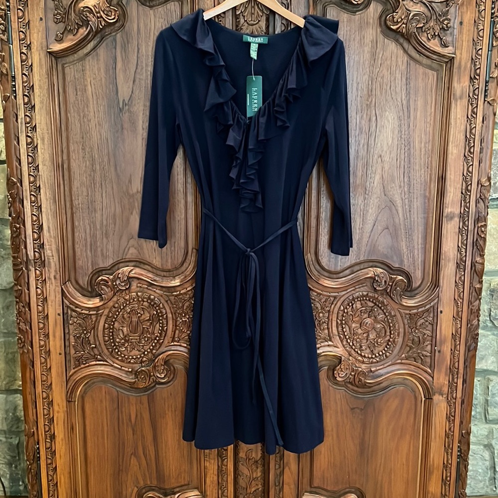 Ralph Lauren Navy Blue Dress